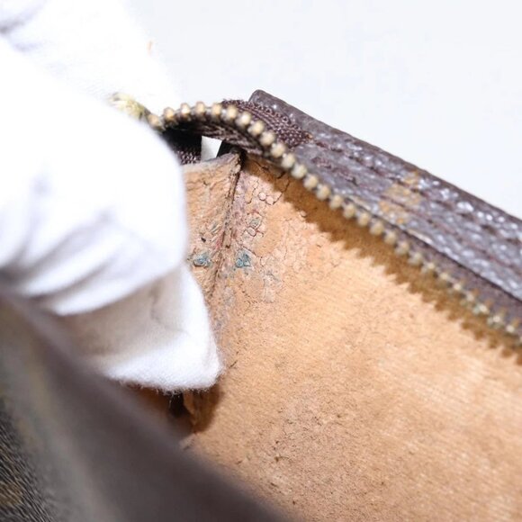 LOUIS VUITTON Monogram Bucket PM Accessory Pouch LV Auth 85074 - Picture 5 of 16